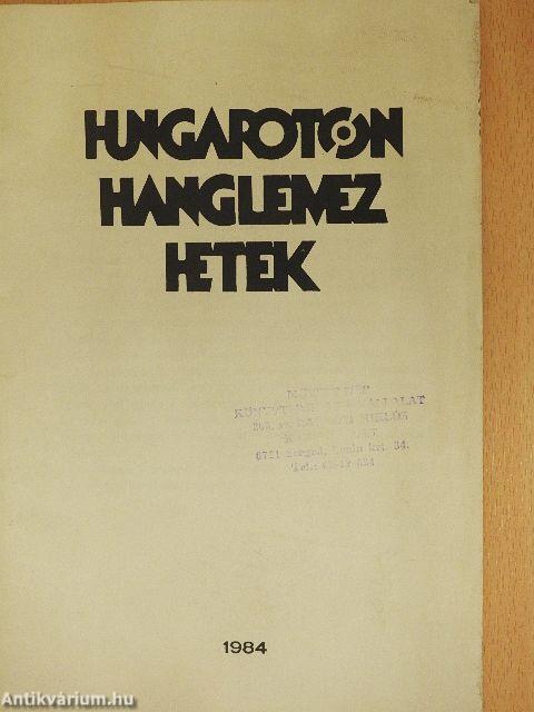 Hungaroton Hanglemez Hetek