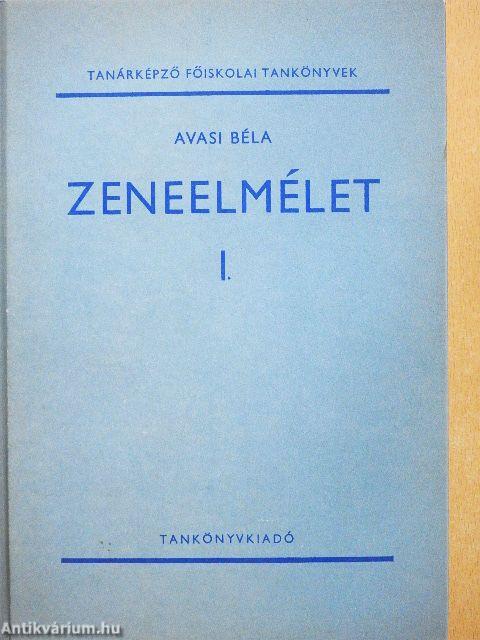 Zeneelmélet I.