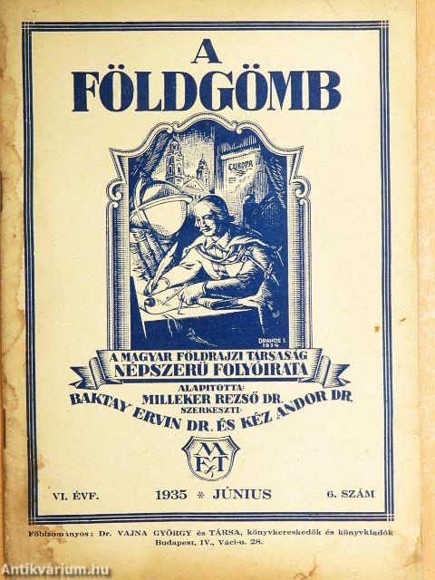 A Földgömb 1935. június