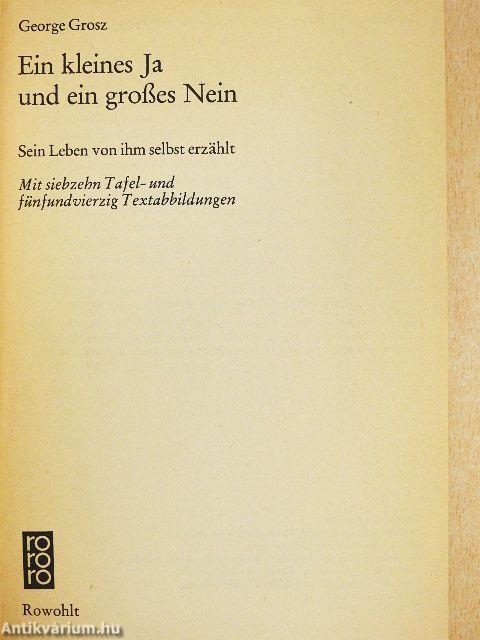 Ein kleines Ja und ein großes Nein