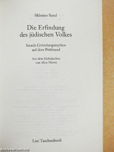 Die Erfindung des jüdischen Volkes