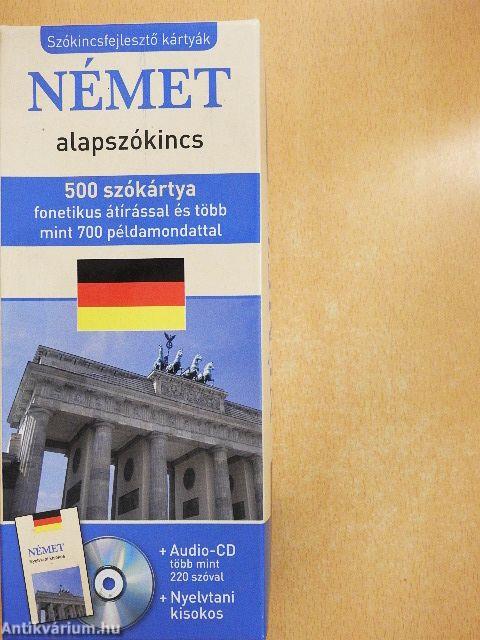 Német alapszókincs - CD-vel