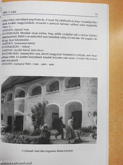 Új Horizont 2003/5.