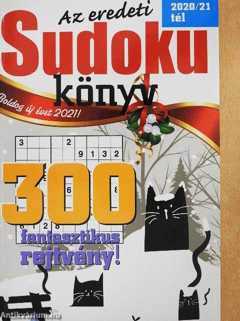 Az eredeti Sudoku könyv 2020/21 tél