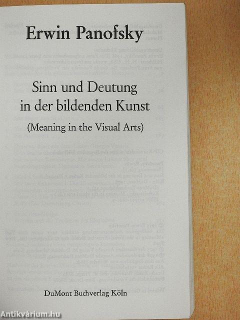 Sinn und Deutung in der bildenden Kunst