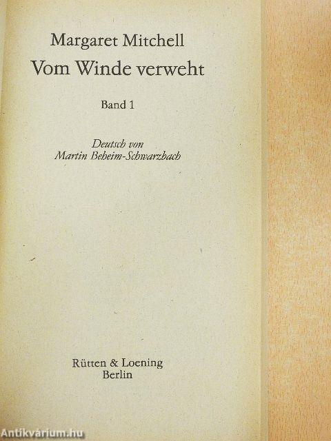 Vom Winde verweht 1-3.