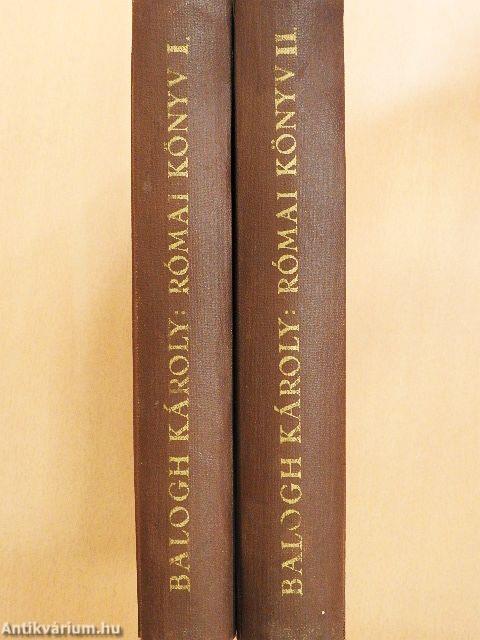 Római könyv I-II.
