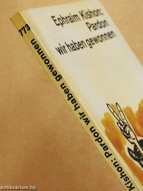 Pardon wir haben gewonnen