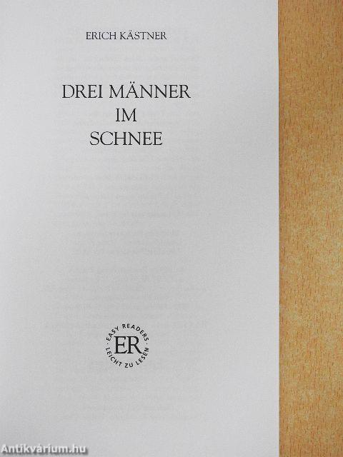 Drei Männer im Schnee