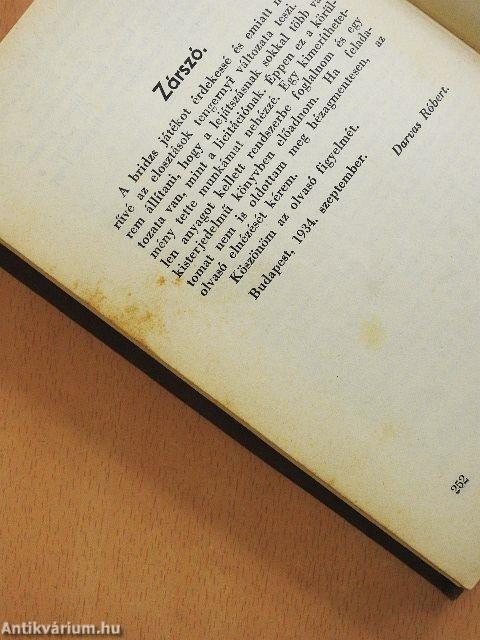 Bridzsjáték és ellenjáték