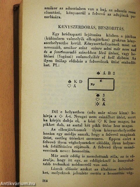 Bridzsjáték és ellenjáték