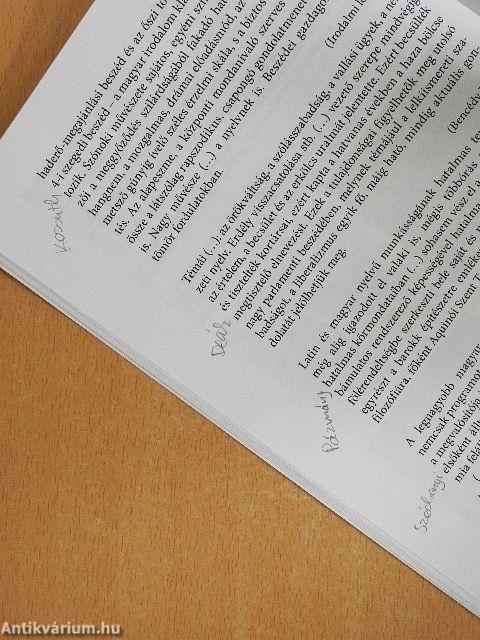 Magyar nyelv és kommunikáció 11. - Munkafüzet