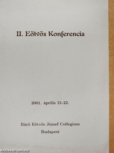 II. Eötvös Konferencia
