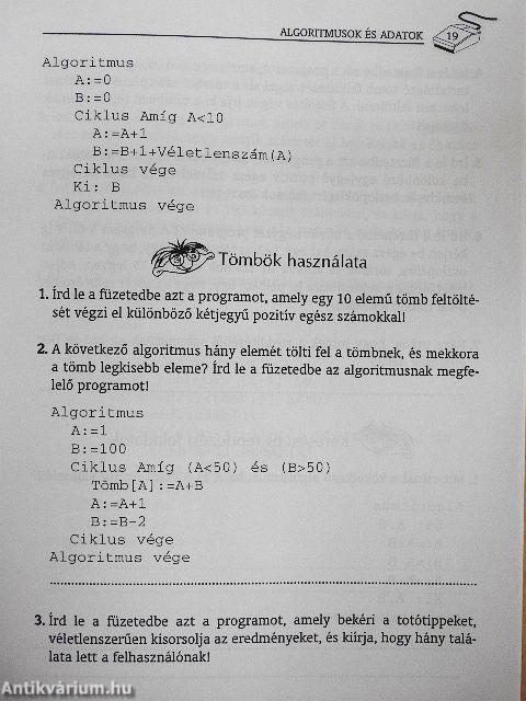 Számítástechnika VI. munkafüzet