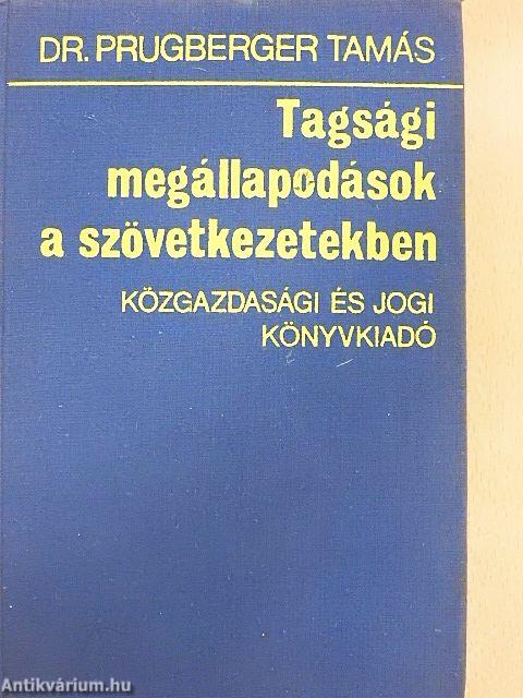 Tagsági megállapodások a szövetkezetekben