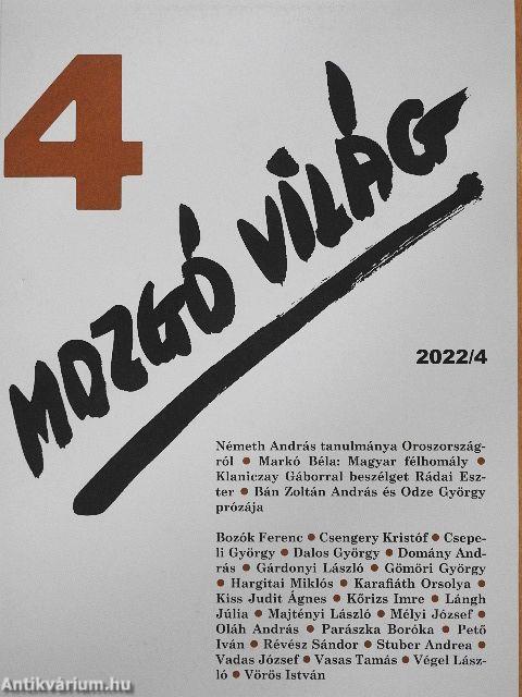 Mozgó Világ 2022. április