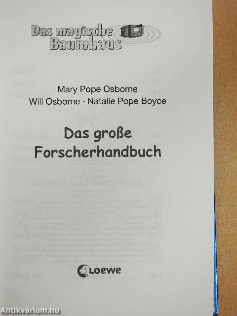 Das große Forscherhandbuch