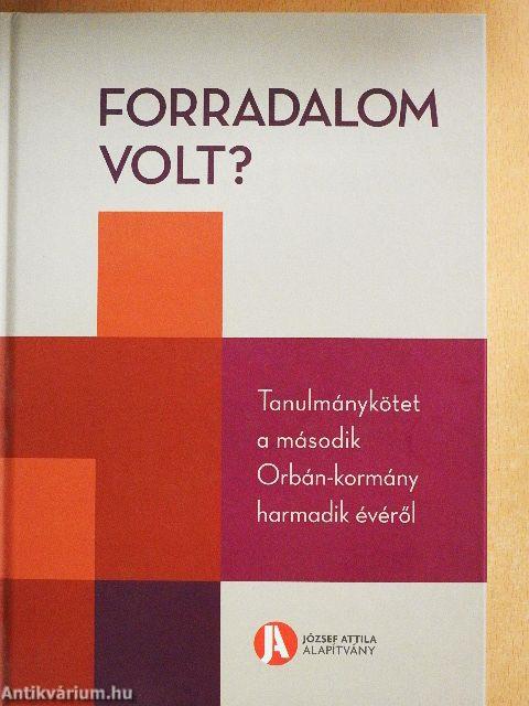 Forradalom volt?