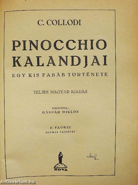 Pinocchio kalandjai