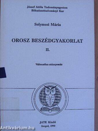 Orosz beszédgyakorlat II.