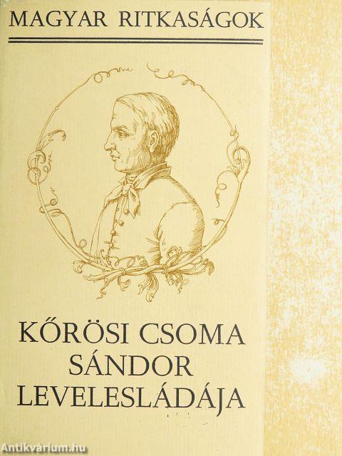 Kőrösi Csoma Sándor levelesládája