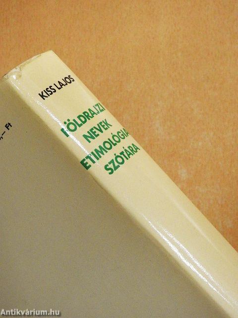 Földrajzi nevek etimológiai szótára