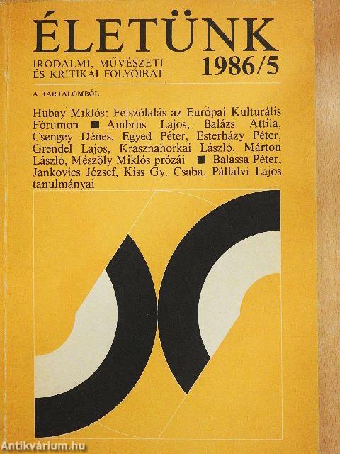 Életünk 1986/5.