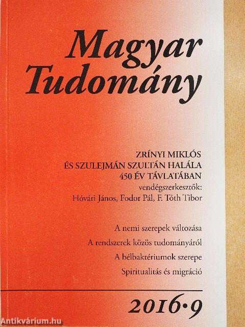 Magyar Tudomány 2016/9.