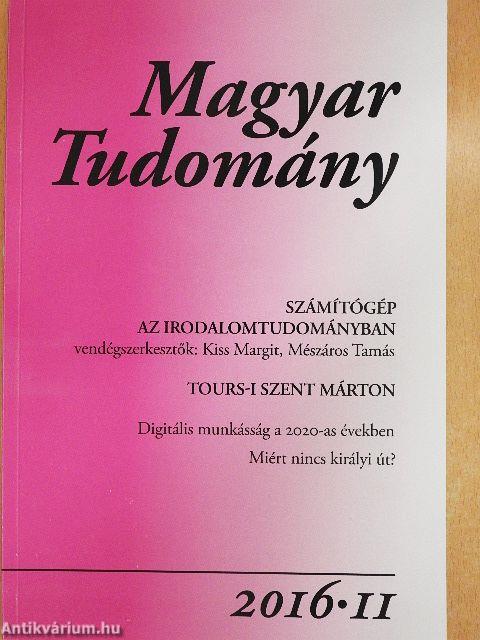 Magyar Tudomány 2016/11.