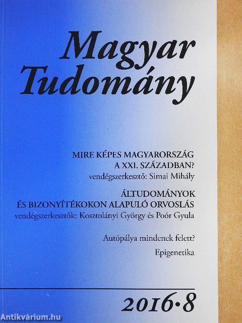 Magyar Tudomány 2016/8.