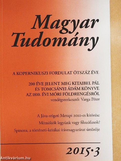 Magyar Tudomány 2015/3.