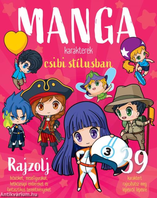 Manga karakterek csibi stílusban