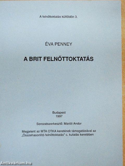 A Brit felnőttoktatás