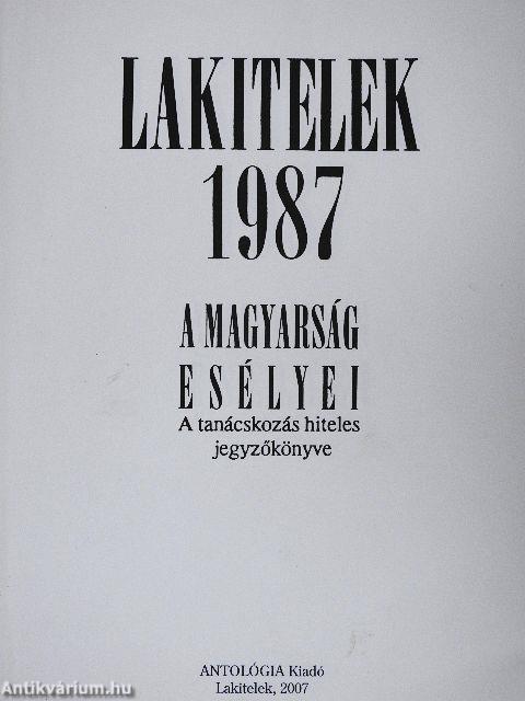 Lakitelek 1987