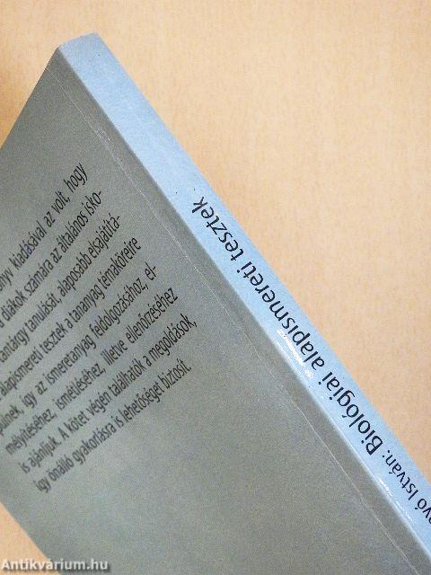 Biológiai alapismereti tesztek I.