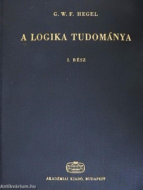 A logika tudománya I-II.