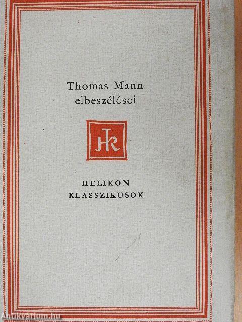 Thomas Mann elbeszélései