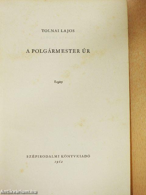 A polgármester úr