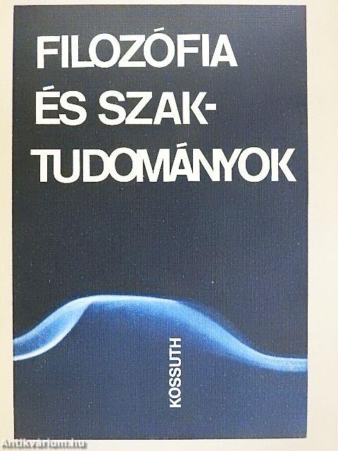 Filozófia és szaktudományok