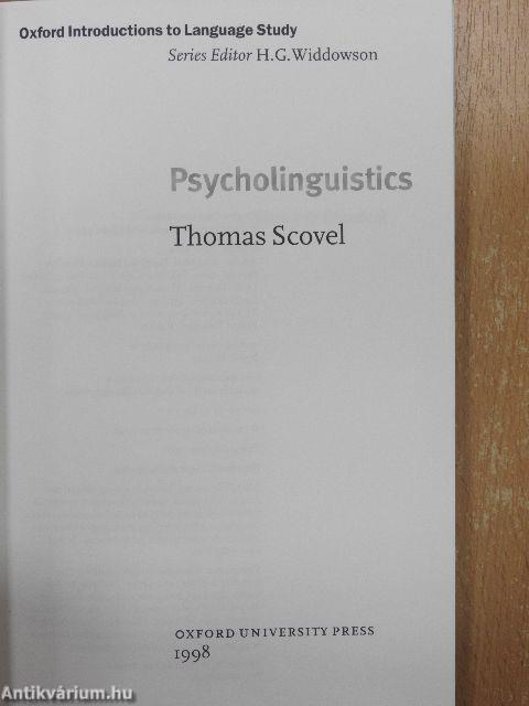Psycholinguistics