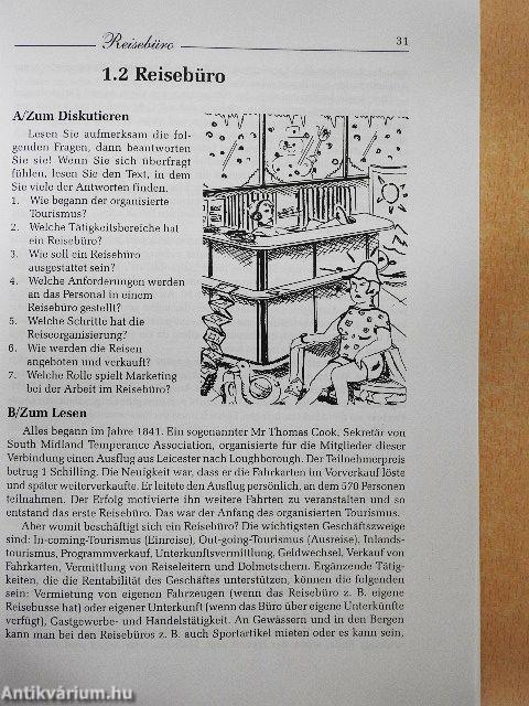 Német nyelv az idegenforgalomban, a vendéglátásban, a szállodaiparban