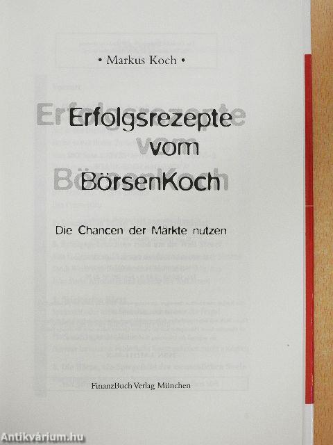 Erfolgsrezepte vom BörsenKoch