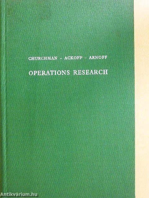 Operations Research