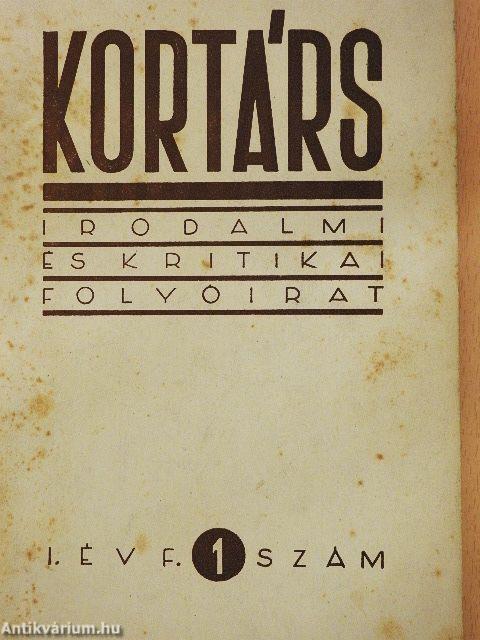 Kortárs 1957. szeptember
