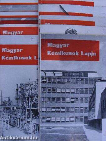 Magyar Kémikusok Lapja 1968. (nem teljes évfolyam)