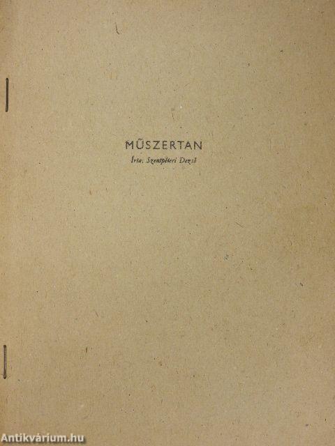 Műszertan/Gyakorlati repülés