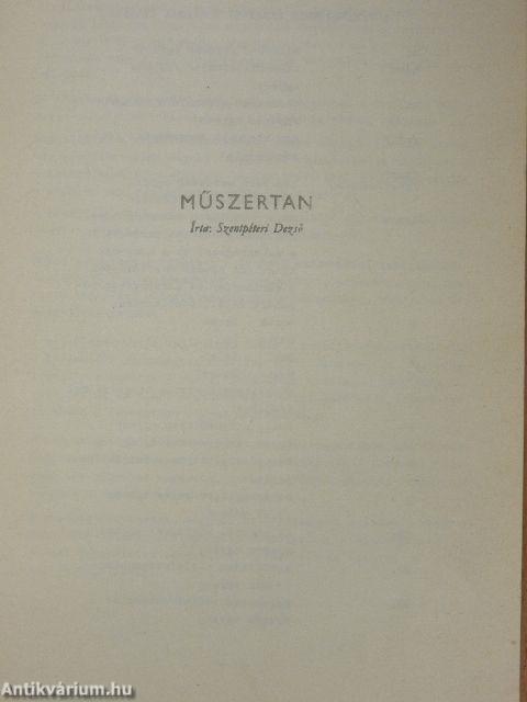 Műszertan/Gyakorlati repülés