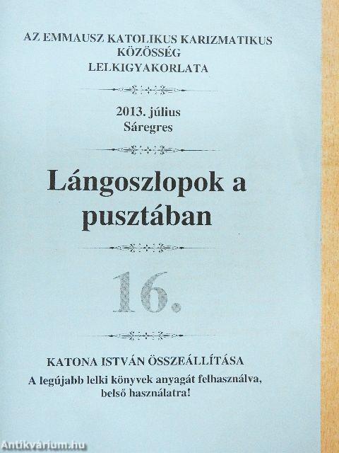 Lángoszlopok a pusztában