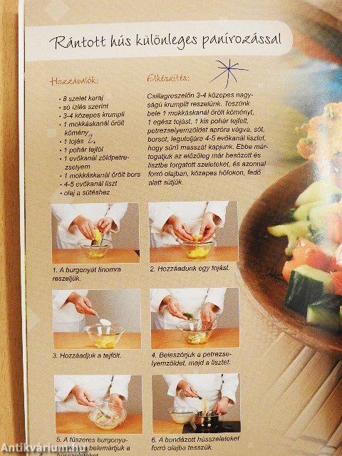 Rántott húsok, zöldségek