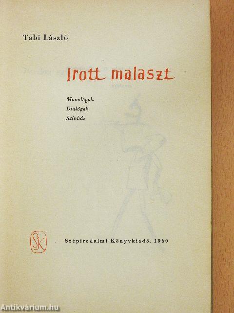 Irott malaszt